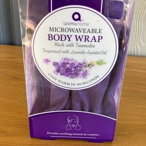 Aroma Home Lavender Microwaveable Body Wrap